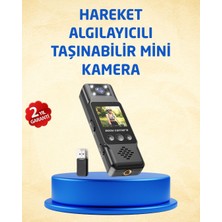 Tp Taşınabilir Full Hd Mini Kamera Tft Ekranlı - Lisinya