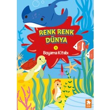 Tp Renk Renk Dünya Boyama Kitabı 1