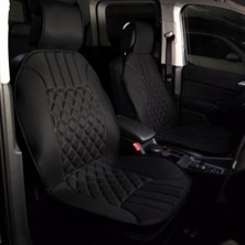 Özgürce Konforlu 2'li Oto Koltuk Minderi Seti, Audi Uyumlu, Şık Tasarım