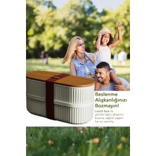 Tp Buğz Kahvaltılık Ofis Okul Çocuk Beslenme Kabı Lunch Box Büyük Bölmeli