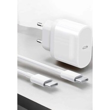 Tp Güç Adaptörü ve Kablosu Şarj Aleti 15/15 Pro Max Uyumlu Hızlı Şarj - Lisinya