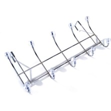 Normadia 10 Kancalı Kapı Arkası Askılık, Metal, 37 Cm, Pratik ve Şık Tasarım