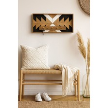 Normadia Dekoratif Ahşap Kapı Anahtarlık, Şık ve Kullanışlı Tasarım