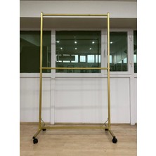 Normadia Şık Çift Katlı Metal Askılık, Pratik ve Dayanıklı Ev ve Ofis Organizasyonu