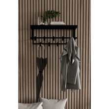 Normadia Şık Metal Duvar Askısı, Ceket, Mont, Havlu ve Şemsiye Düzenleyici