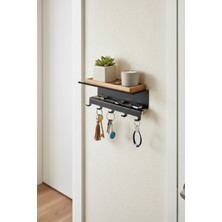 Normadia Metal Anahtarlık Askısı ve Çok Amaçlı Duvar Rafı, Pratik Düzenleyici