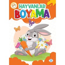 Tp Neşeli Hayvanlar Boyama