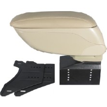 Özgürce Bej Renkli Kol Dayama ve Kolçak, Sürgülü, Universel, Oto Konfor