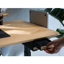 Clue Design Modüler Masa Tepsisi | Masif Ahşap & Çelik Organizer