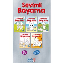 Tp Sevimli Boyama 5 Çeşit 25’li Paket