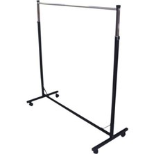 Normadia Pratik ve Şık Tekerlekli Ayaklı Elbise Askısı, Kolay Kullanım