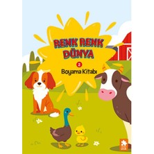 Tp Renk Renk Dünya Boyama Kitabı 2