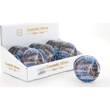 Tp Buğz Taşlı Istanbul Tasarımı El Aynası Kalın Model 14