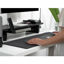 Clue Design Minimalist Keçe Desk Mat | Orta Boy Çalışma Alanı Düzenleyici