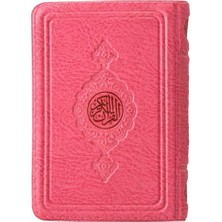 Tp Cep Boy Kur'an-I Kerim (Pembe, Kılıflı, Mühürlü)