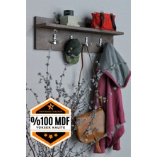 Normadia Çok Amaçlı Duvar Askısı, Raflık ve Elbiselik, Modern Tasarım