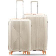 GROUND Sirius 2'li Valiz Seti Büyük-Orta Kaykay Tekerlekli Kemik - 10728