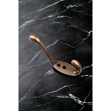 Normadia Şık Bakır Metal Askı, Kapı, Dolap ve Duvar Için Modern Tasarım