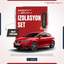 Özgürce Leon Mk3-Mk3.5 (2012-2019) Trim Ses ve Konfor Izolasyon Seti
