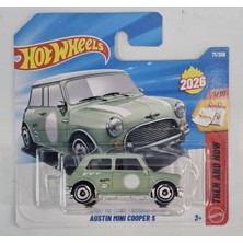 Hot Wheels 2026 Case C Austin Mini Cooper S 1/64 Araba Metal Gövde Koleksiyonluk Model