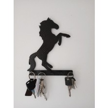 Normadia Şık Duvar Tipi At Figürlü Anahtarlık Askısı ile Evine Zarafet Kat!