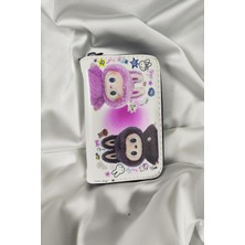 Belirtilmemiş Labubu Çocuk ve Genç Cüzdanı, Fermuarlı, Kartlık Bölmeli Bozuk Para Gözlü