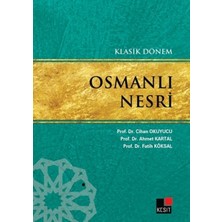 Tp Klasik Dönem Osmanlı Nesri