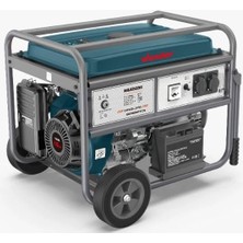 Wonder Benzinli Jeneratör, 6.5 Kw / 8.12 Kva, Monofaze, WBJ6500M