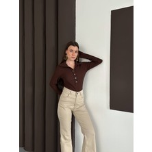 Gkc Butik Kahve Chic Fitilli Body