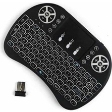 Tp Buğz Kablosuz Türkçe Q Klavye Rgb Işıklı Televizyon Ps3 Dokunmatik Mouse
