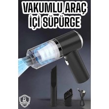 Tp Buğz Üflemeli Güçlü Vakumlu Ev Ofis Araç Süpürgesi El Süpürgesi Şarjlı