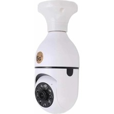 Tp Buğz Akıllı Kamera Wifi Kamera Duylu Ampul Görünümlü 360 Derece Dönebilen Ev Kamerası