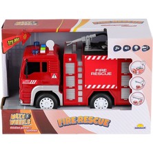 Sunman 3150 Maxx Wheels Sesli ve Işıklı Su Fışkırtan Itfaiye Aracı 20 cm