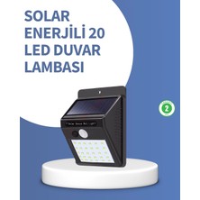 Tp Buğz IP65 Dayanıklı Solar Enerjili Dış Cephe Aydınlatma
