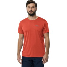 Jack Wolfskin Jwp Erkek Kırmızı Tişört