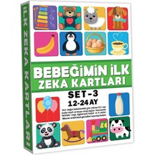 Tp Buğz 2212 Eğitici Kartlar 12-24 Ay Zeka Kartları