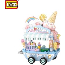 Tp Buğz LZ-8854 Loz Dondurma Arabası 300 Parça Block Oyuncak