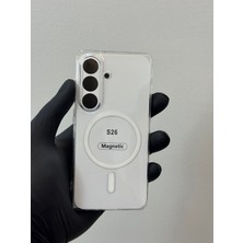 Ceptex Samsung S26 Kılıf Magsafe Ultra Premium Ince Mika Sararmaz