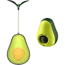 Tp Buğz Avokado Şeklinde Kedi Naneli ve Mama Hazneli Kedi Oyuncağı