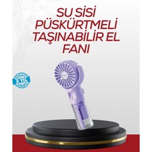Tp Buğz Type-C Şarjlı Taşınabilir Su Buharlı Mini Vantilatör