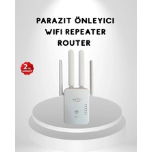 Tp Buğz 300MBPS Wifi Menzil Genişletici 4 Antenli Wpa3 Güvenlikli Priz Tipi Repeater