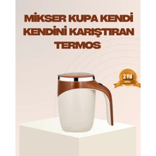 Tp Buğz USB Şarjlı Manyetik Karıştırıcı Kupa – Otomatik Kahve Karıştırma Bardağı