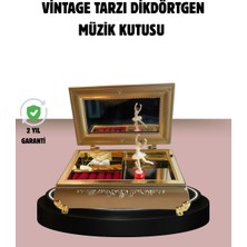 Tp Buğz Balerinli Müzikli Takı Kutusu Piyano Tasarım Kız Çocuk Hediyelik
