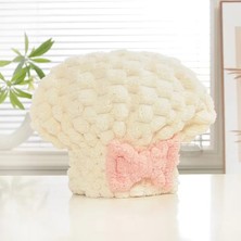 Tp Buğz Mikrofiber Örgü Saç Kurutma Bone Havlu