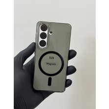 Ceptex Samsung S26 Kılıf Magsafe Ultra Premium Ince Mika Sararmaz