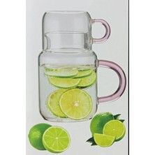 Tp Buğz Cam Bardak Sürahi