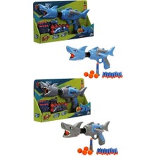 Tp Buğz Zap Silah Sünger Top Atan Shark 2in 10TOP