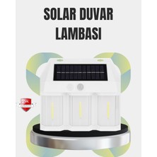 Tp Buğz Pır Sensörlü Solar Lamba – Otomatik Şarj ve Gece Aydınlatma