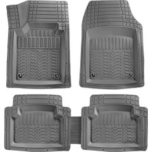 Özgürce Universal Krom Gri Paspaslar, Ford Focus ile Uyumlu, Dayanıklı ve Şık