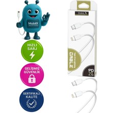 Tp Mu-01 Type-C To Lightning Pd 27W Şarj ve Data Kablosu (1m) – iPhone Uyumlu